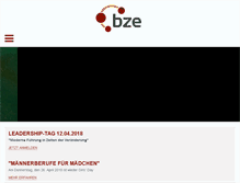 Tablet Screenshot of bze-euskirchen.de